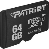 Patriot PSF64GMDC10 hukommelseskort 64 GB MicroSDXC UHS-I Klasse 10 Sort, 64 GB, MicroSDXC, Klasse 10, UHS-I, 80 MB/s, Class 1 (U1)