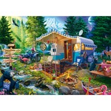 Schmidt Spiele Jeff Haynie: Med campingvognen i bjergene, Puslespil 