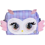 Spin Master Hoot Couture Owl, Taske Lilla/Rosa, Purse Pets Hoot Couture Owl, Dreng/Pige, 5 År, Klingende