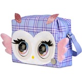 Spin Master Hoot Couture Owl, Taske Lilla/Rosa, Purse Pets Hoot Couture Owl, Dreng/Pige, 5 År, Klingende