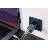 Verbatim GNC-35 Universel Sort, Grå Vekselstrøm Hurtig opladning Indendørs, Oplader grå, Indendørs, Vekselstrøm, 20 V, Sort, Grå