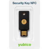 Yubico Security Key NFC, Sicherheitsschlüssel Sort/Guld
