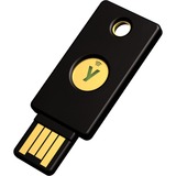 Yubico Security Key NFC, Sicherheitsschlüssel Sort/Guld