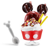 ZURU Mini Brands Create Disney Snacks serie 1-æske, Klippe og klistre Mini Brands Create Disney Snacks serie 1-æske, Køkken, 8 År, Batterier inkluderet, LR44, Flerfarvet