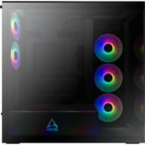 ARCTIC ACPCC00015A, Towerkabinet Sort (mat)