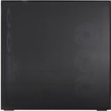 ARCTIC Xtender Black (Tinted Glass) Midi Tower Sort, Towerkabinet Sort (mat), Midi Tower, PC, Sort, EATX, Metal, Hærdet glas, Spil