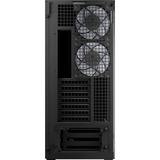 ARCTIC Xtender Black (Tinted Glass) Midi Tower Sort, Towerkabinet Sort (mat), Midi Tower, PC, Sort, EATX, Metal, Hærdet glas, Spil