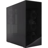 ARCTIC Xtender (Black) Midi Tower Sort, Towerkabinet Sort (mat), Midi Tower, PC, Sort, EATX, Metal, Hærdet glas, Spil