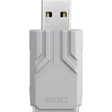 ASUS ROG Polling Rate Booster Forøgelse af afstemningshastighed, Modtager Hvid, Forøgelse af afstemningshastighed, 22 mm, 34 mm, 13 mm, 10 g, Hvid