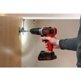 BLACK+DECKER Batteridrevet slagboremaskine/skruemaskine BCKSB02, 18 volt, Slagborer skruemaskine Orange/Sort
