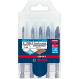 Bosch Expert 2 608 900 597 borehoved Boresæt 5 stk, Drill bit sæt Boremaskine, Boresæt, Glas, Tagsten, Blød sten, Sten, Flise, Karbid, Sekskantet skaft, 5 stk