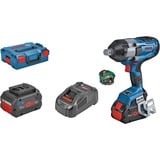 Bosch GDS 18V-1050 HC 1750 rpm Sort, Blå, Schlagskruemaskine Blå/Sort, Slagnøgle, Pistolhåndtag, 3/4", Sort, Blå, 1750 rpm, 1300 rpm