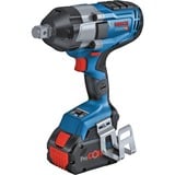 Bosch GDS 18V-1050 HC 1750 rpm Sort, Blå, Schlagskruemaskine Blå/Sort, Slagnøgle, Pistolhåndtag, 3/4", Sort, Blå, 1750 rpm, 1300 rpm