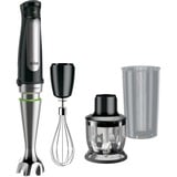 Braun MQ 7025X 0,6 L Nedsænkning blender 1000 W Sort, Rustfrit stål, Stavblender Sort/rustfrit stål, Nedsænkning blender, 0,6 L, 1,2 m, 1000 W, Sort, Rustfrit stål