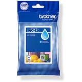 Brother LC527C blækpatron 1 stk Original Blå Blå, Pigmentbaseret blæk, 1 stk, 900 Sider, Enkelt pakke