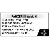 COBI Panzer III Ausf.H, Bygge legetøj 