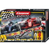 Carrera Speed Grip spor til legetøjsbil Plast, Racerbane Dreng, 6 År, Køretøj inkluderet, Plast, Sort, Rød