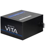 Chieftec Vita Netzteil 850W 80+Bronze - PC-/Server Netzteil - 14,17 min enhed til strømforsyning 20+4 pin ATX PS/2 Sort, PC strømforsyning Sort, 17 min, 850 W, 100 - 240 V, Aktiv, 20+4 pin ATX, 65 cm, 450 mm