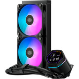 Cooler Master MasterLiquid Core Digital Nex 240 ARGB, Vandkøling Sort
