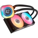 Corsair iCUE LINK TITAN 240 RX LCD RGB, Vandkøling Sort