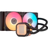 Corsair iCUE LINK TITAN 240 RX LCD RGB, Vandkøling Sort