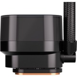 Corsair iCUE LINK TITAN 240 RX LCD RGB, Vandkøling Sort