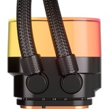 Corsair iCUE LINK TITAN 240 RX LCD RGB, Vandkøling Sort