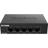 D-Link DGS-105GL/E netværksswitch Ikke administreret Gigabit Ethernet (10/100/1000) Sort Ikke administreret, Gigabit Ethernet (10/100/1000)