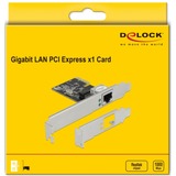 DeLOCK 89189 netværkskort Intern Ethernet 1000 Mbit/s Intern, Ledningsført, PCI Express, Ethernet, 1000 Mbit/s