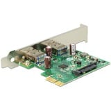 DeLOCK PCIe x1 kort til 2x ekst. USB 3.2 Gen 1, USB-controlleren 
