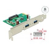 DeLOCK PCIe x1 kort til 2x ekst. USB 3.2 Gen 1, USB-controlleren 