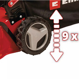 EINHELL Benzin-plæneklipper GC-PM 46/5 S Rød/Sort