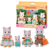 EPOCH Sylvanian Families - Mælkekatte Familie, Bygge legetøj 