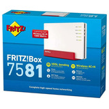 FRITZ! 20002735, Router Hvid/Rød