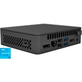 Intel® NUC 11 Essential UCFF Sort N5105 2 GHz, Barebone Sort, UCFF, Mini PC barebone, DDR4-SDRAM, Ethernet LAN, Wi-Fi 5 (802.11ac), 65 W