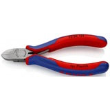 KNIPEX Sideskærer 72 02 125, til plastik, Skære tang Rød/Blå