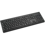 Kensington KB150 EQ trådløst tastatur Sort, Membran , Fuld størrelse (100 %), Trådløs, RF trådløst, Membran, QWERTY, Sort