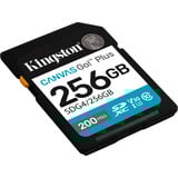 Kingston SDG4/256GB, Hukommelseskort Sort