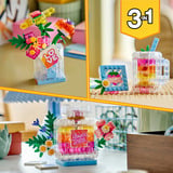 LEGO Creator 3-i-1 parfume flaske med blomsterdekoration, Bygge legetøj 