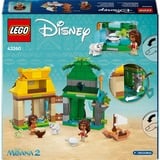 LEGO Disney Princess Vaianas ø-sjov, Bygge legetøj Byggesæt, 5 År, Plast, 175 stk, 309 g