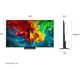 LG 75QNED83B6A.AEUD, QNED TV Sort