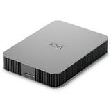 LaCie Mobile Drive Secure 4 TB, Harddisk grå
