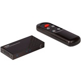 Lindy 38337 video-switch HDMI, HDMI switch Sort, HDMI, Micro-USB, Metal, Sort, 60 Hz, 48 Gbit/sek.