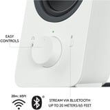 Logitech Z207 Hvid Kabel & trådløs 5 W, PC-højttaler Hvid, 2.0 kanaler, Kabel & trådløs, 5 W, Hvid