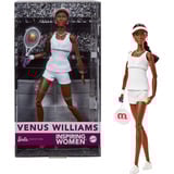 Mattel Venus WilliamsBarbie Inspiring Women Doll, Dukke Mode dukke, Hunstik, 6 År, Dreng/Pige, 320,2 mm, Flerfarvet