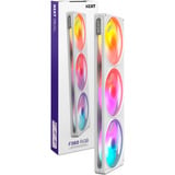 NZXT F360 RGB, Sag fan Hvid