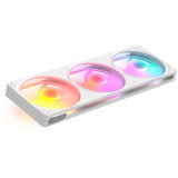 NZXT F360 RGB, Sag fan Hvid