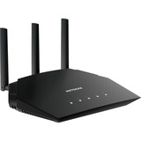 Netgear Nighthawk 4-Stream AX1800 WiFi 6 Router (RAX10) trådløs router Gigabit Ethernet Dual-band (2,4 GHz / 5 GHz) Sort Sort, Wi-Fi 6 (802.11ax), Dual-band (2,4 GHz / 5 GHz), Ethernet LAN, Sort, Bordplade router