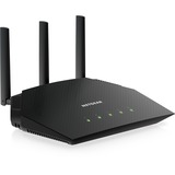 Netgear Nighthawk 4-Stream AX1800 WiFi 6 Router (RAX10) trådløs router Gigabit Ethernet Dual-band (2,4 GHz / 5 GHz) Sort Sort, Wi-Fi 6 (802.11ax), Dual-band (2,4 GHz / 5 GHz), Ethernet LAN, Sort, Bordplade router