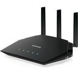 Netgear Nighthawk 4-Stream AX1800 WiFi 6 Router (RAX10) trådløs router Gigabit Ethernet Dual-band (2,4 GHz / 5 GHz) Sort Sort, Wi-Fi 6 (802.11ax), Dual-band (2,4 GHz / 5 GHz), Ethernet LAN, Sort, Bordplade router